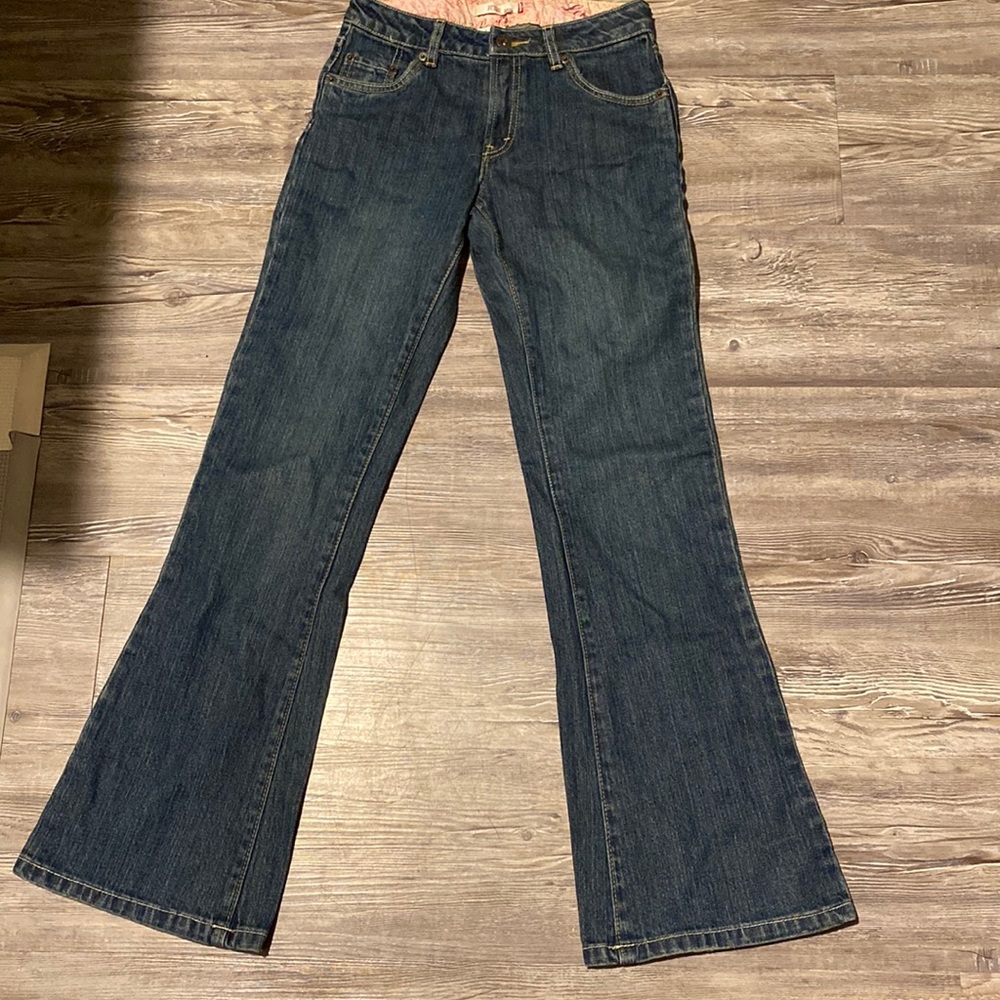 Levi’s stretch flare jeans 517s girls pants size 16